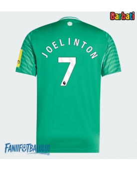 Newcastle United Joelinton #7 Tricou Fotbal Replică 2025-26 Barbati Deplasare